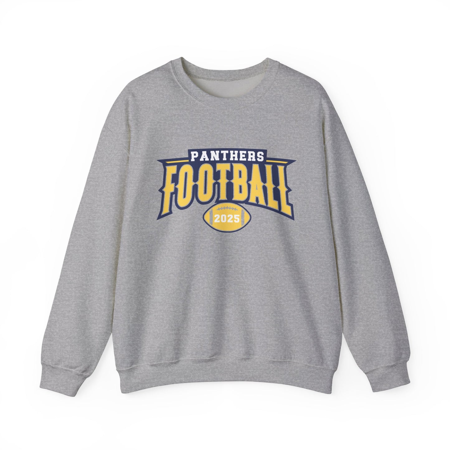 Customized Panthers Football Crewneck Sweatshirt - Perfect for Team Spirit
