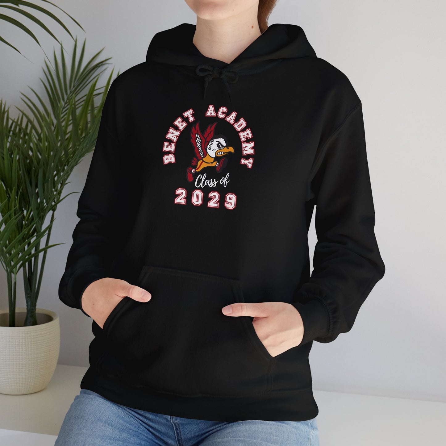 Benet Academy Class of 2029 Black Hoodie