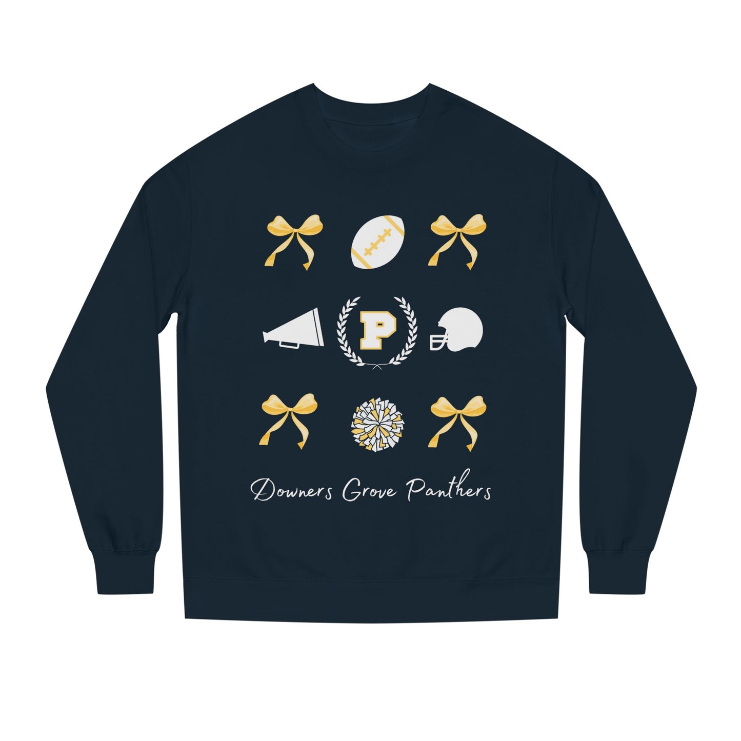Downers Grove Game Day Bow Crewneck