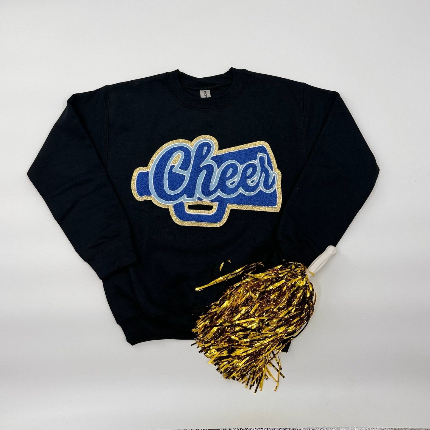 Cheer Blue Chenille Unisex Crewneck (Youth & Adult)