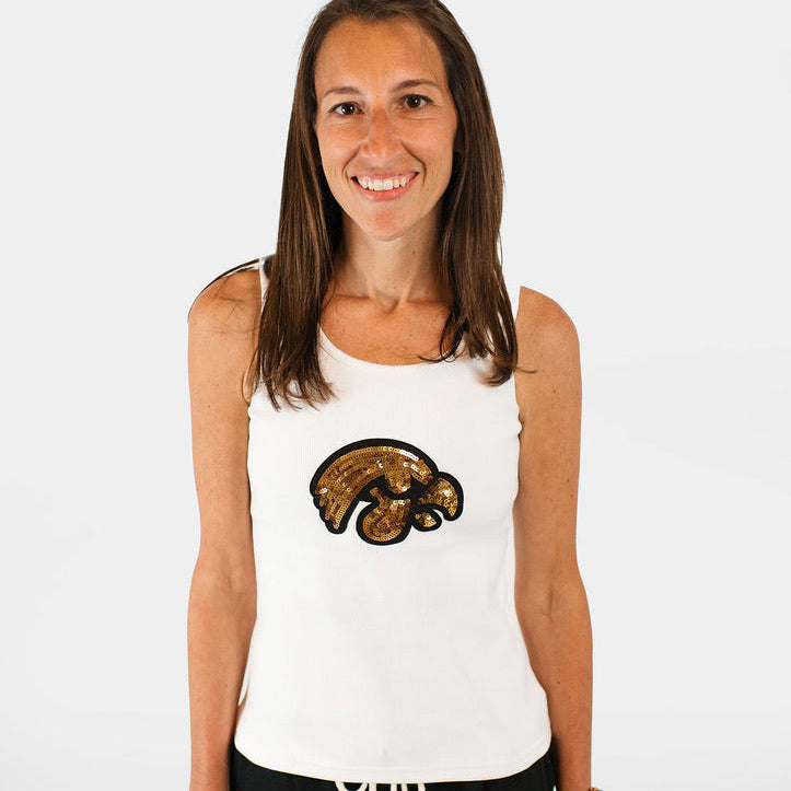 Tigerhawk Sequin Ribbed Tank