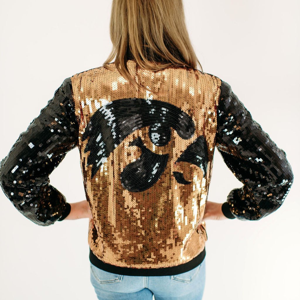 Tigerhawk Adult Sequin Bomber Jacket