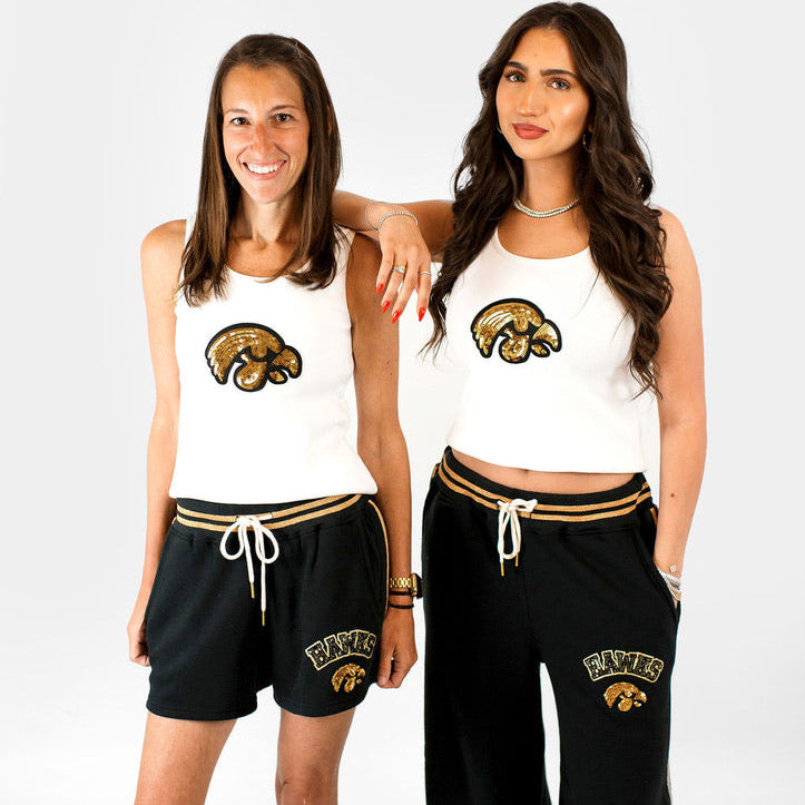 Tigerhawk Sequin Ribbed Tank