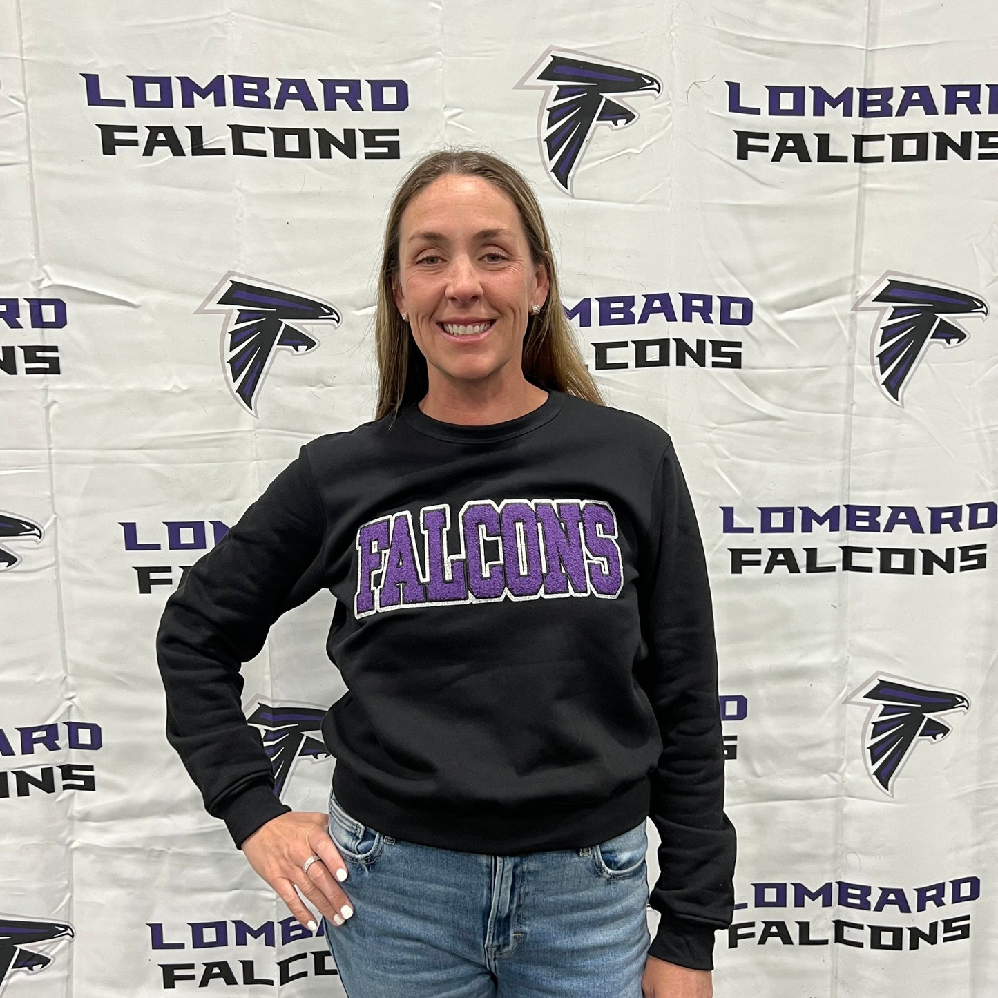 Lombard Falcons Women's Crewneck