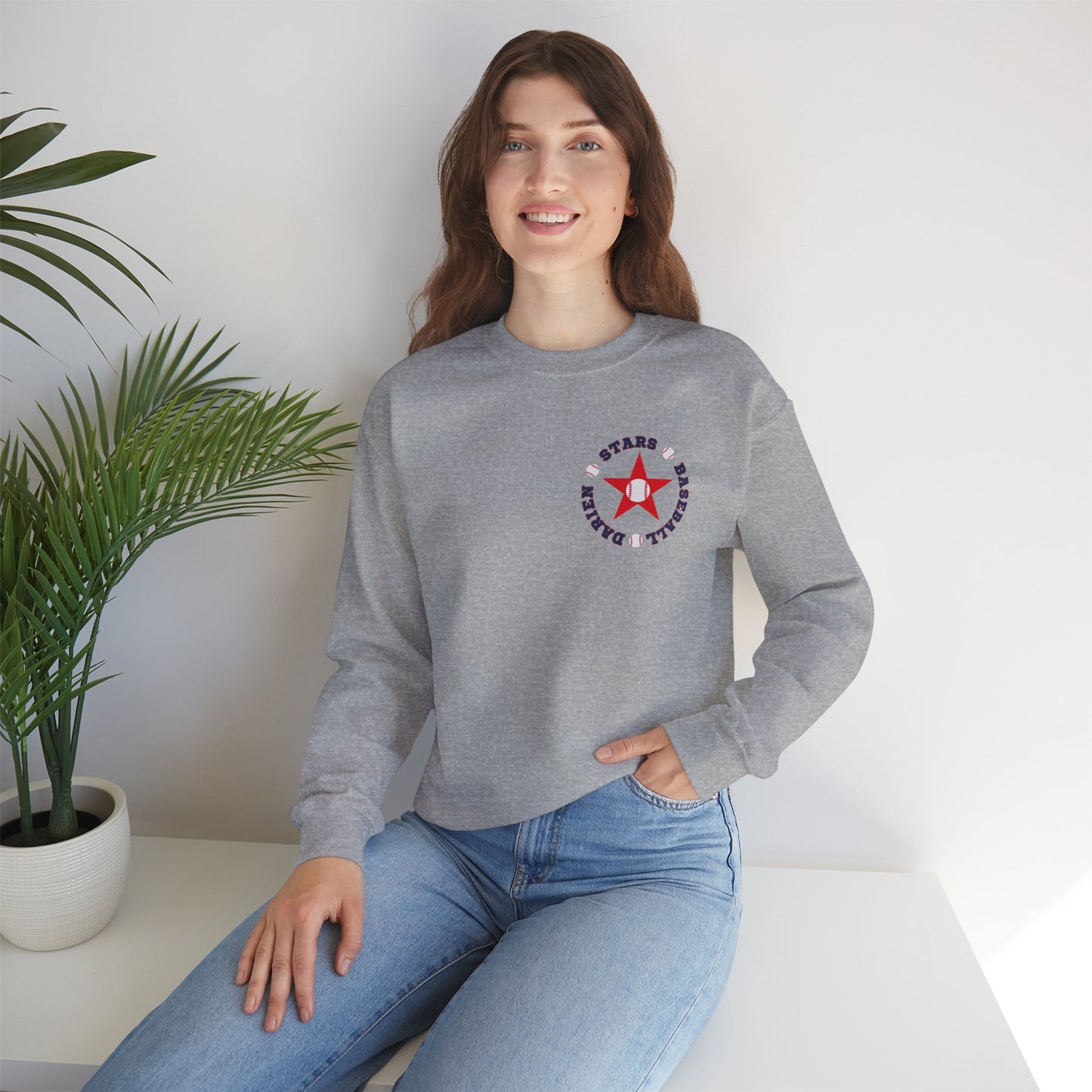 Darien Stars Collage Unisex Crewneck