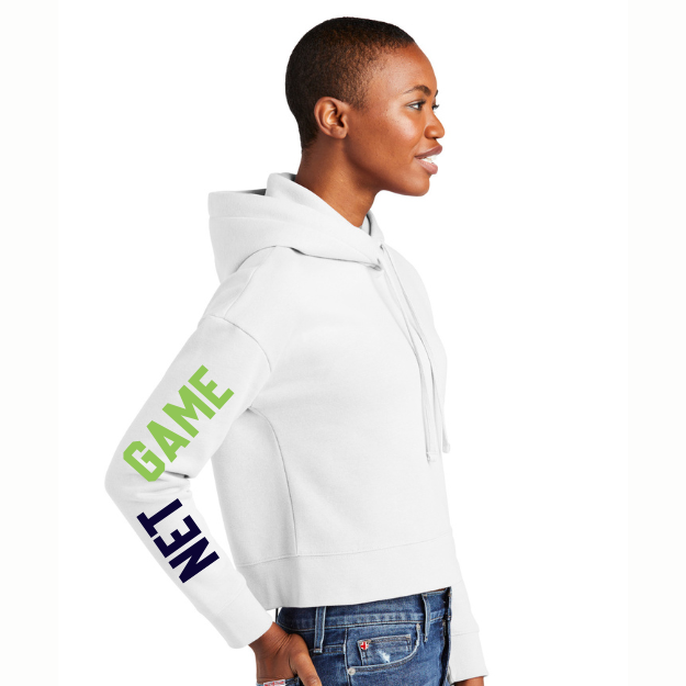 Net Game Paddle Hoodie with Sleeve Detail