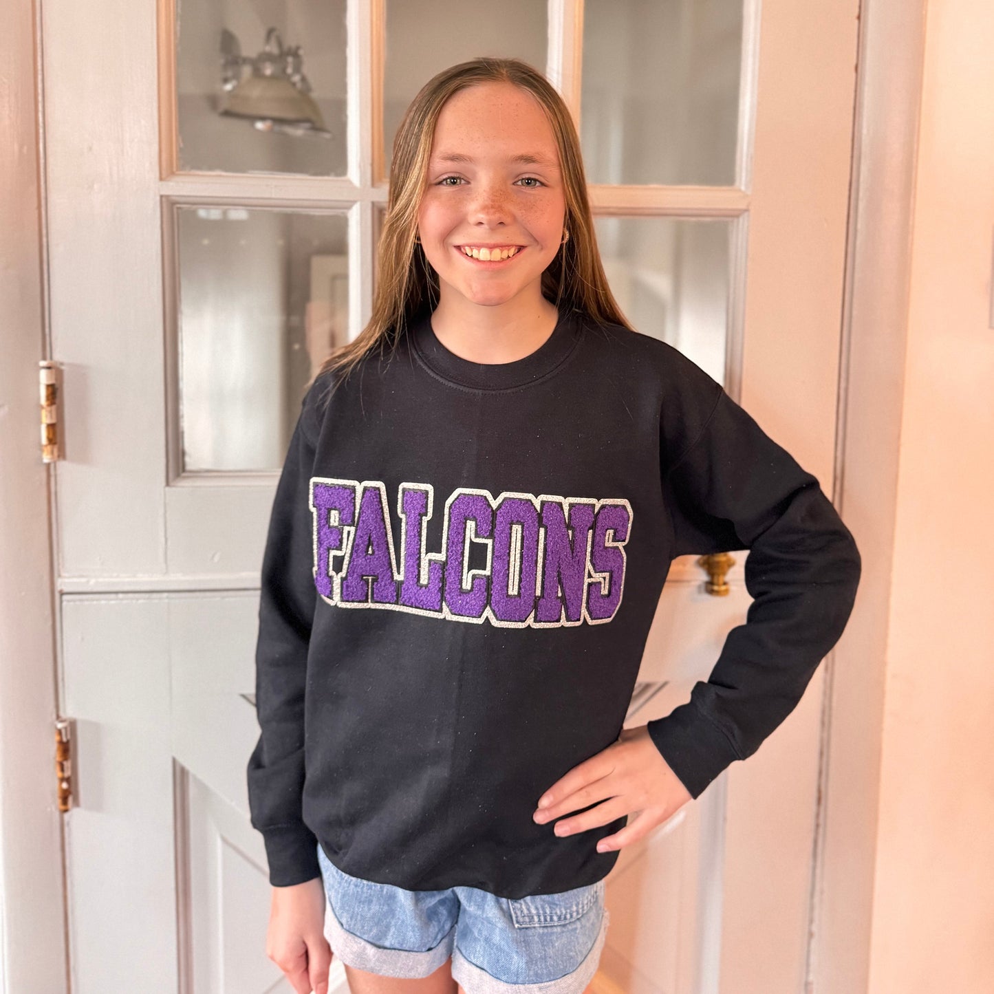 Lombard Falcons Youth Crewneck