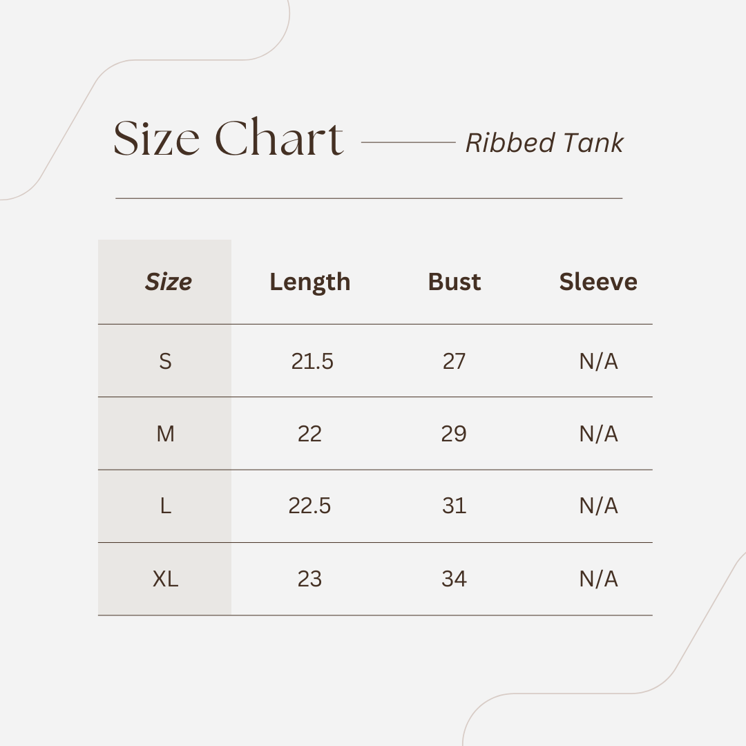 Trident Sequin Ribbed Tank