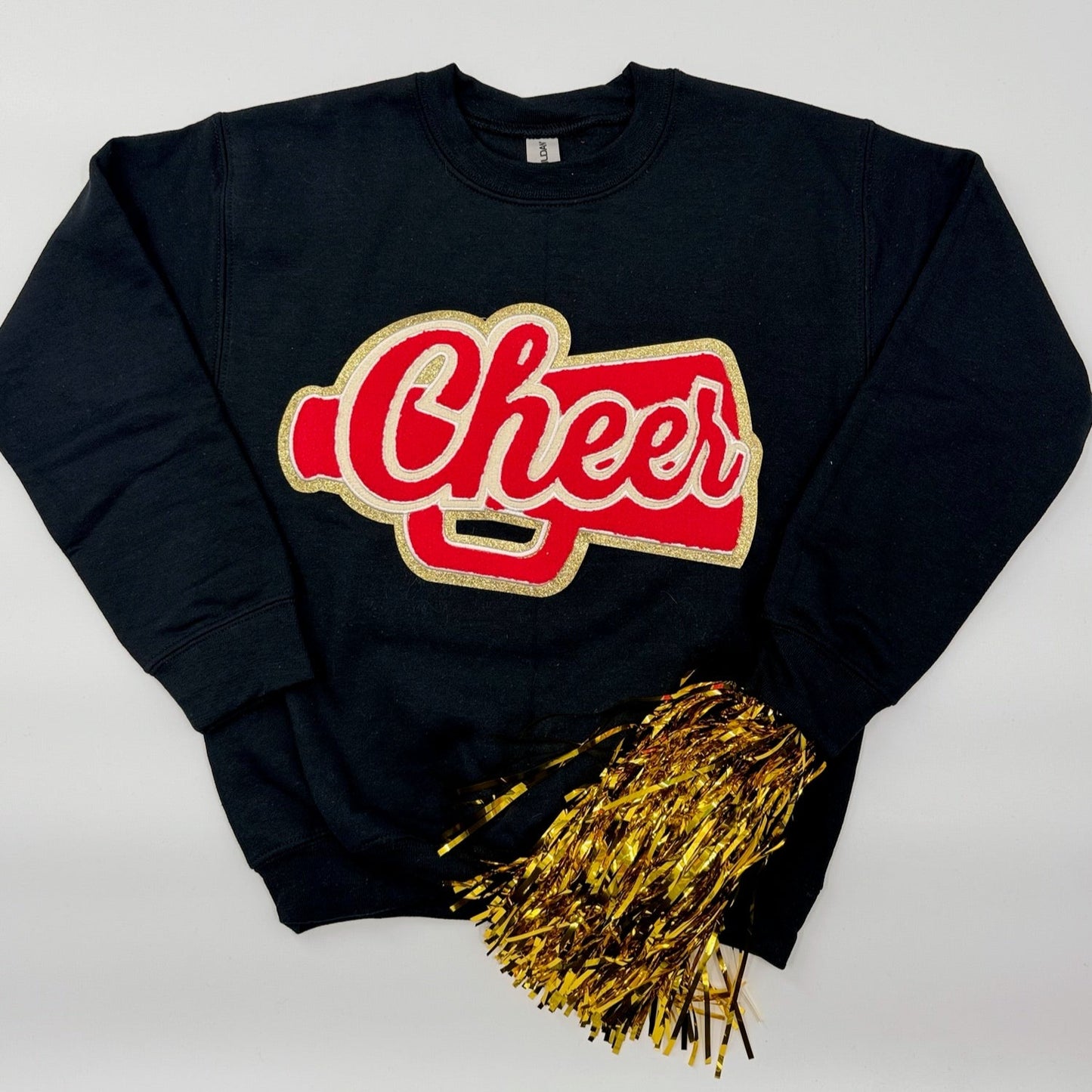 Cheer Red Chenille Unisex Crewneck (Youth & Adult)