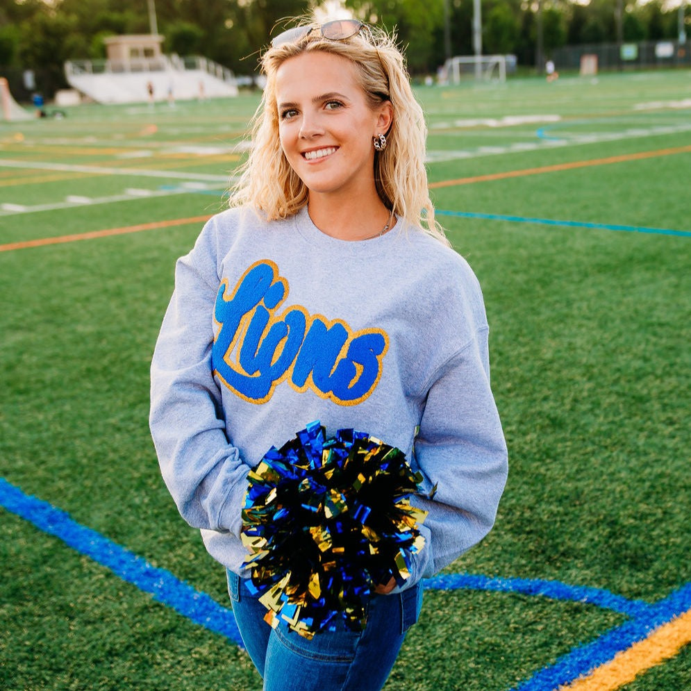Lions Chenille Unisex Crewneck
