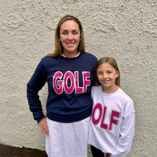 Sequin Golf Women's Crewneck