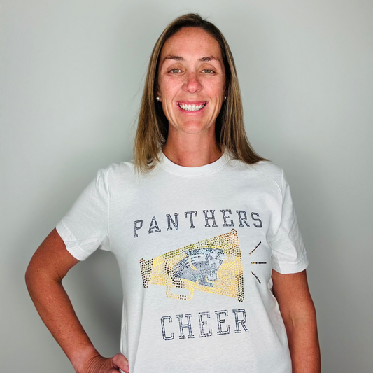 Panthers Cheer SPANGLE Tee (Youth & Adult)