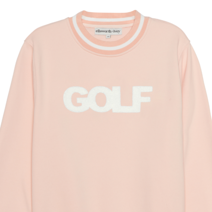 Retro Pink Women's Golf Sweatshirt