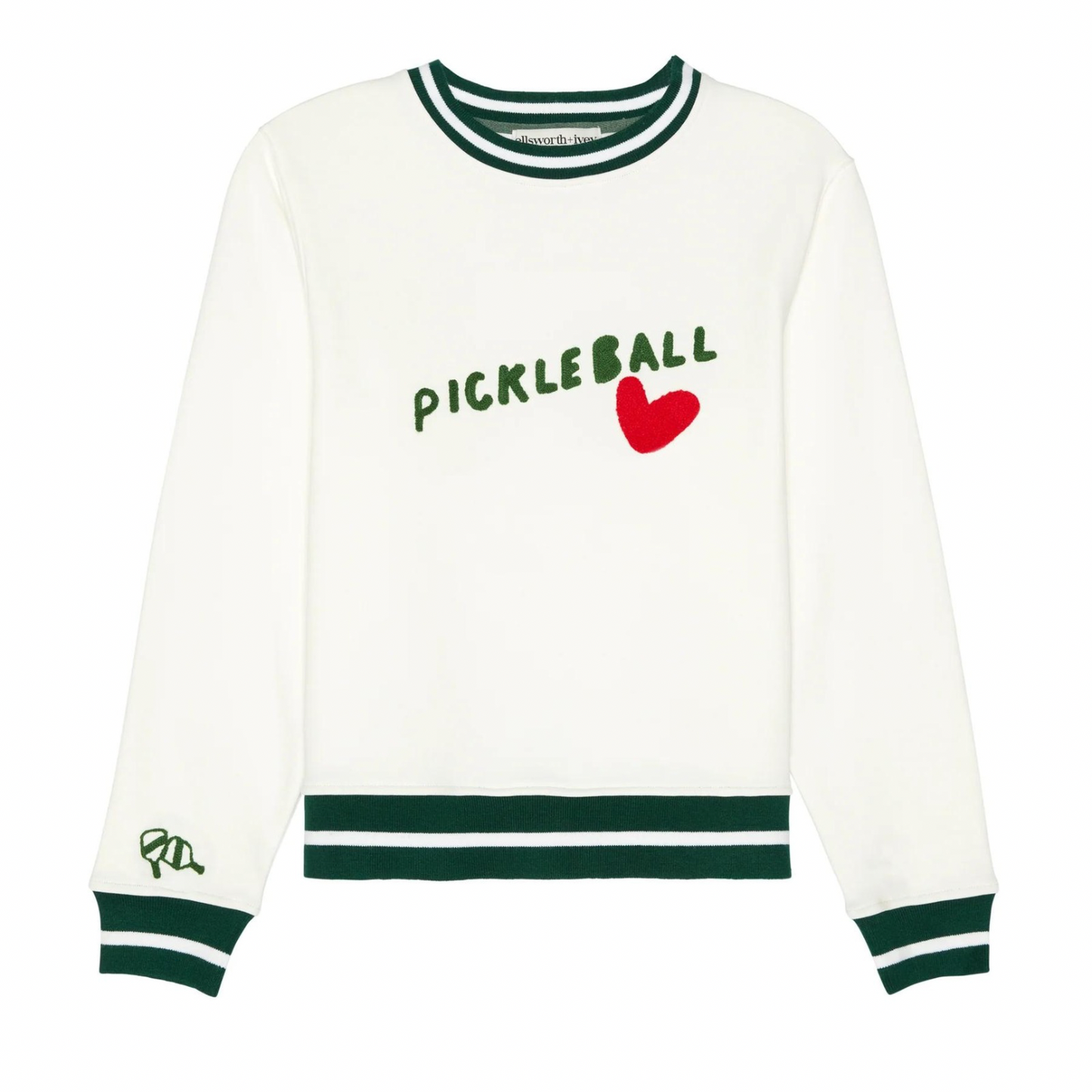 Pickleball Heart Sweatshirt