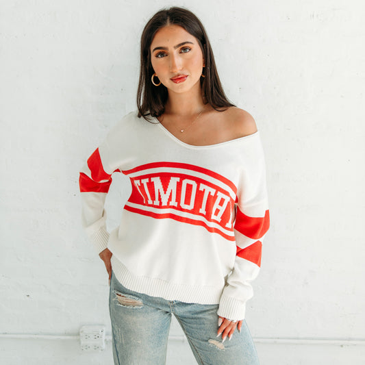 Timothy Knit V-Neck Sweater