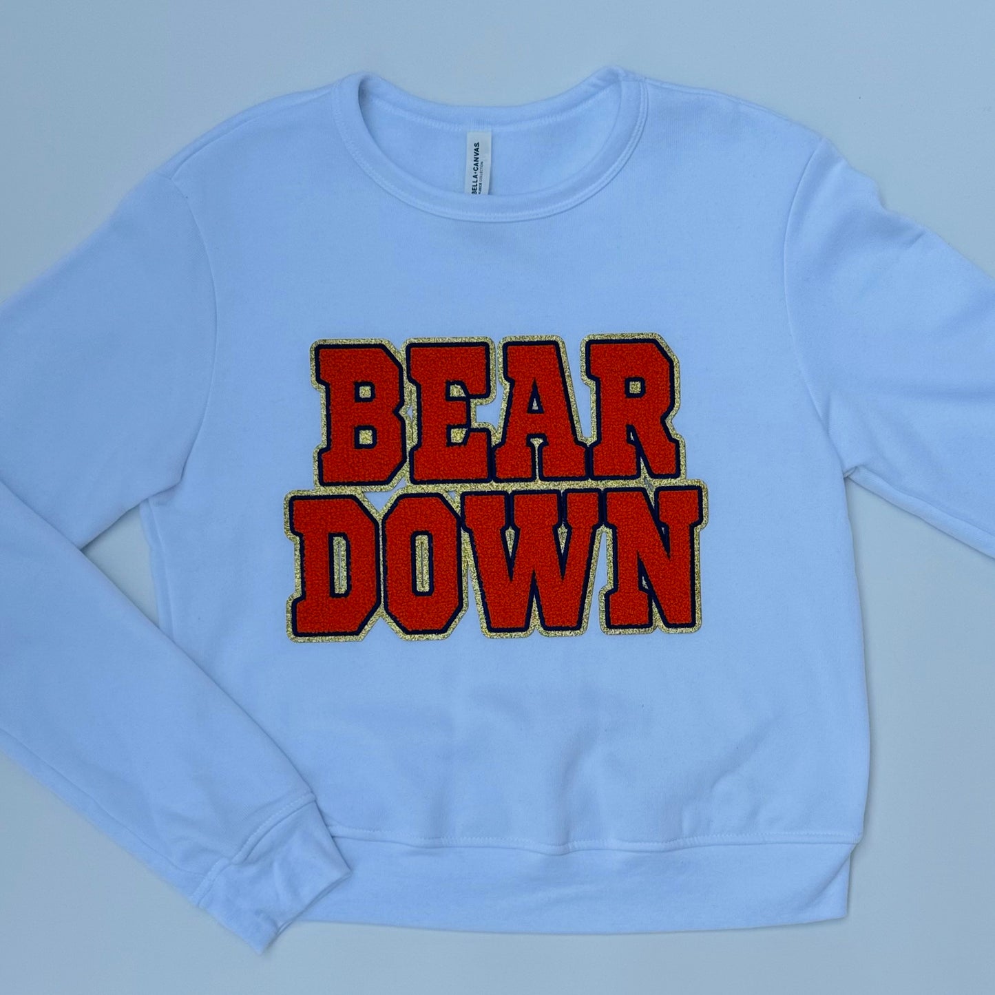 Bear Down Chenille Women’s Crewneck