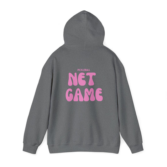 Net Game Puff Bubble Font Hoodie