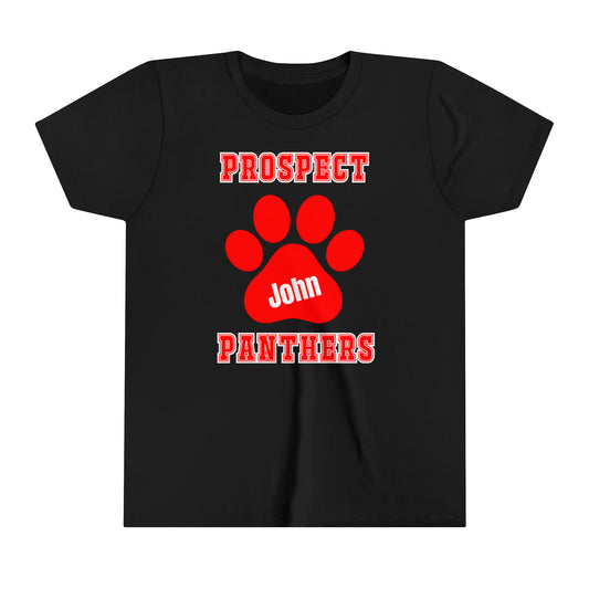PERSONALIZED Panther Paw Youth Tee