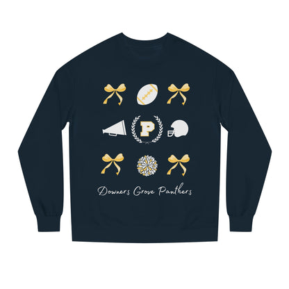 Downers Grove Game Day Bow Crewneck