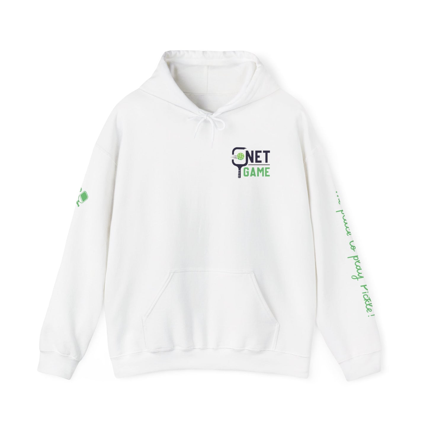 Net Game Gildan Hooded Sweatshirt "The Place to play Pickle!"