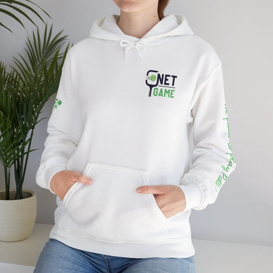 Net Game Gildan Hooded Sweatshirt "The Place to play Pickle!"