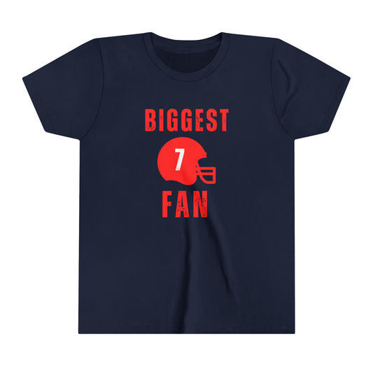 PERSONALIZED Bulldogs Biggest Fan YOUTH Tee