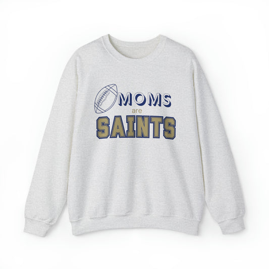 Football Moms are Saints Relaxed Crewneck