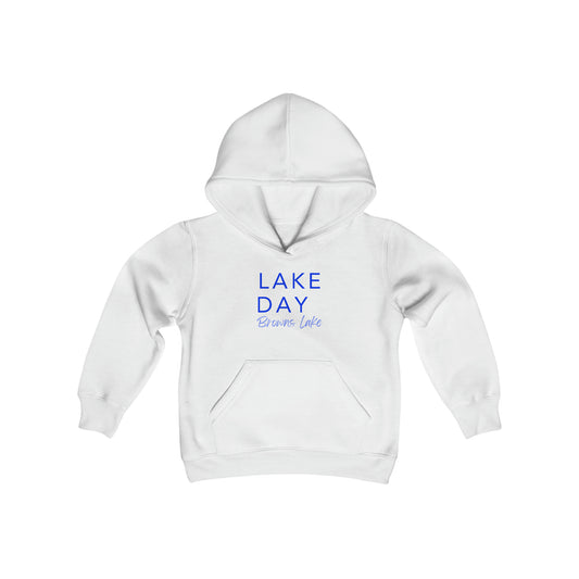 PERSONALIZED Lake Day Youth Hooded Sweatshirt