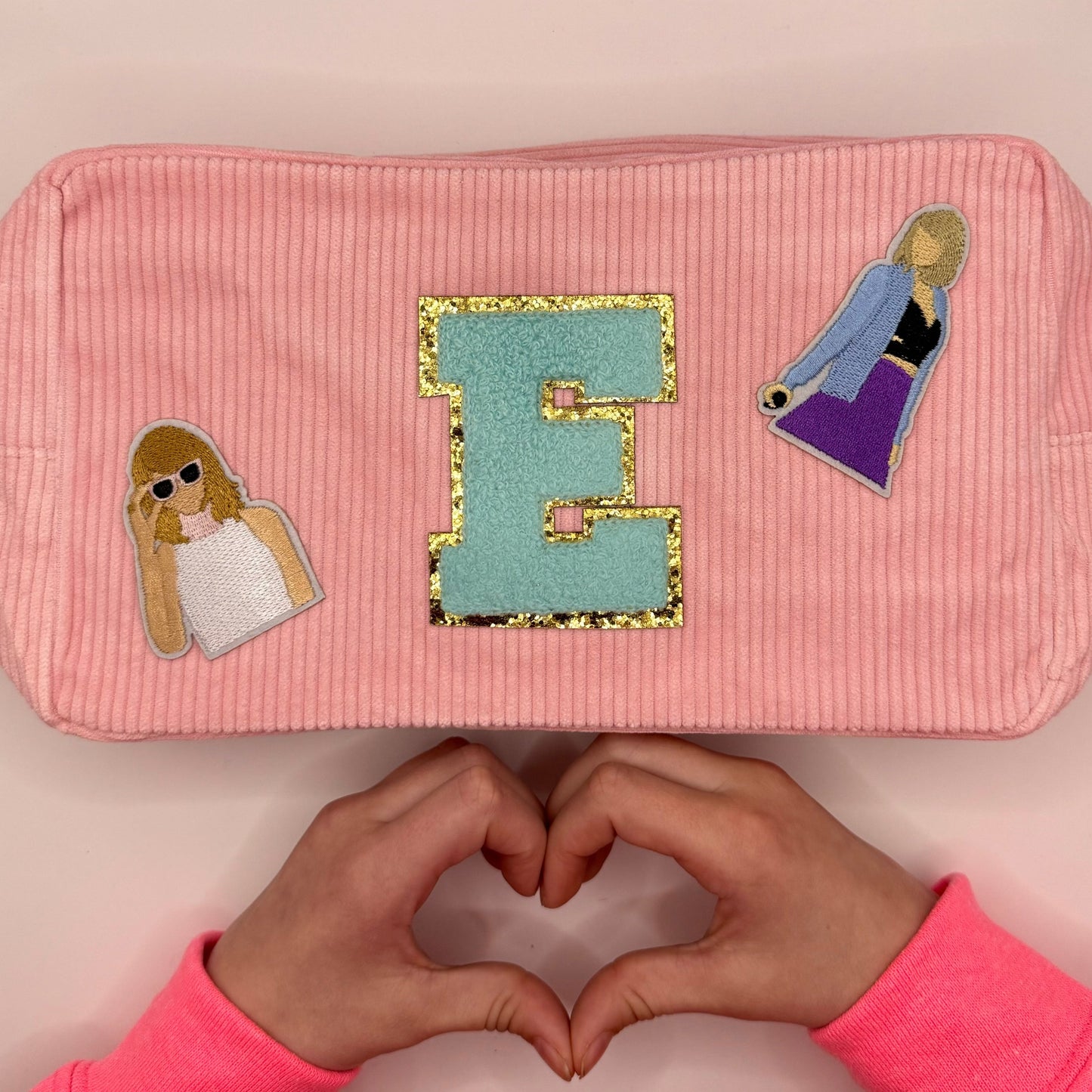 Personalized Taylor Themed Large Make Up Bag