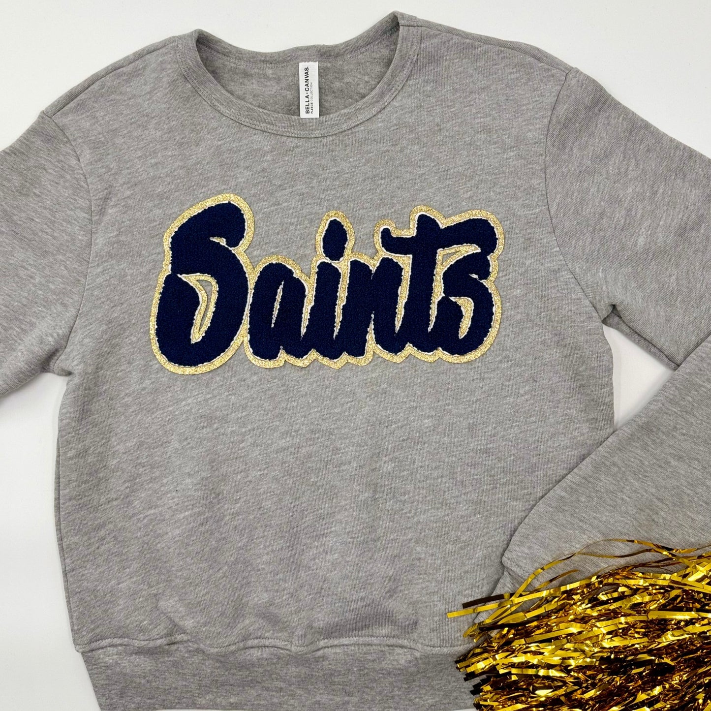 Saints Chenille Women's Crewneck (see pictures for Sweatshirt Style)