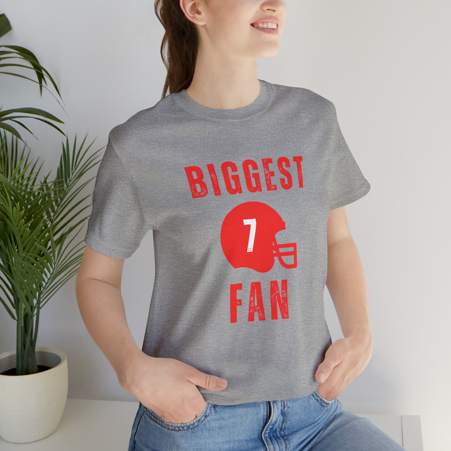 Personalized Bulldogs Biggest Fan RELAXED Tee