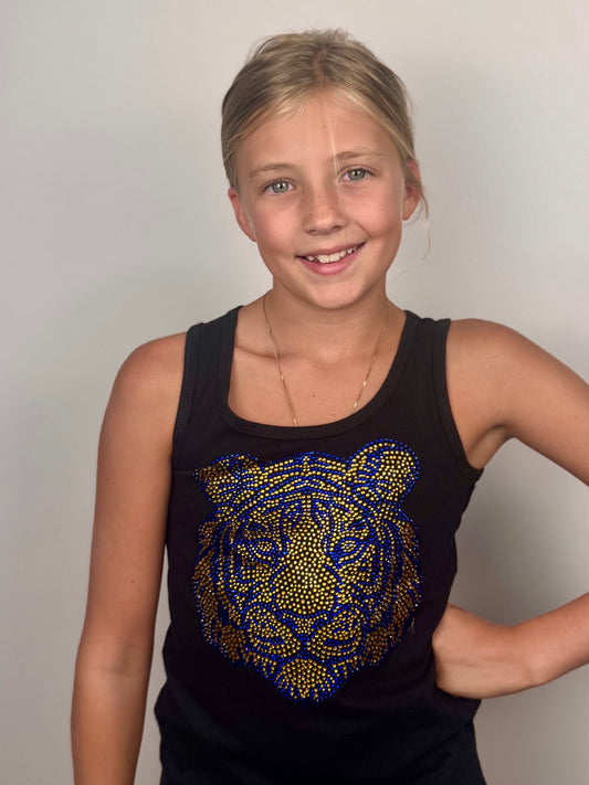 Rhinestone Tiger Tank