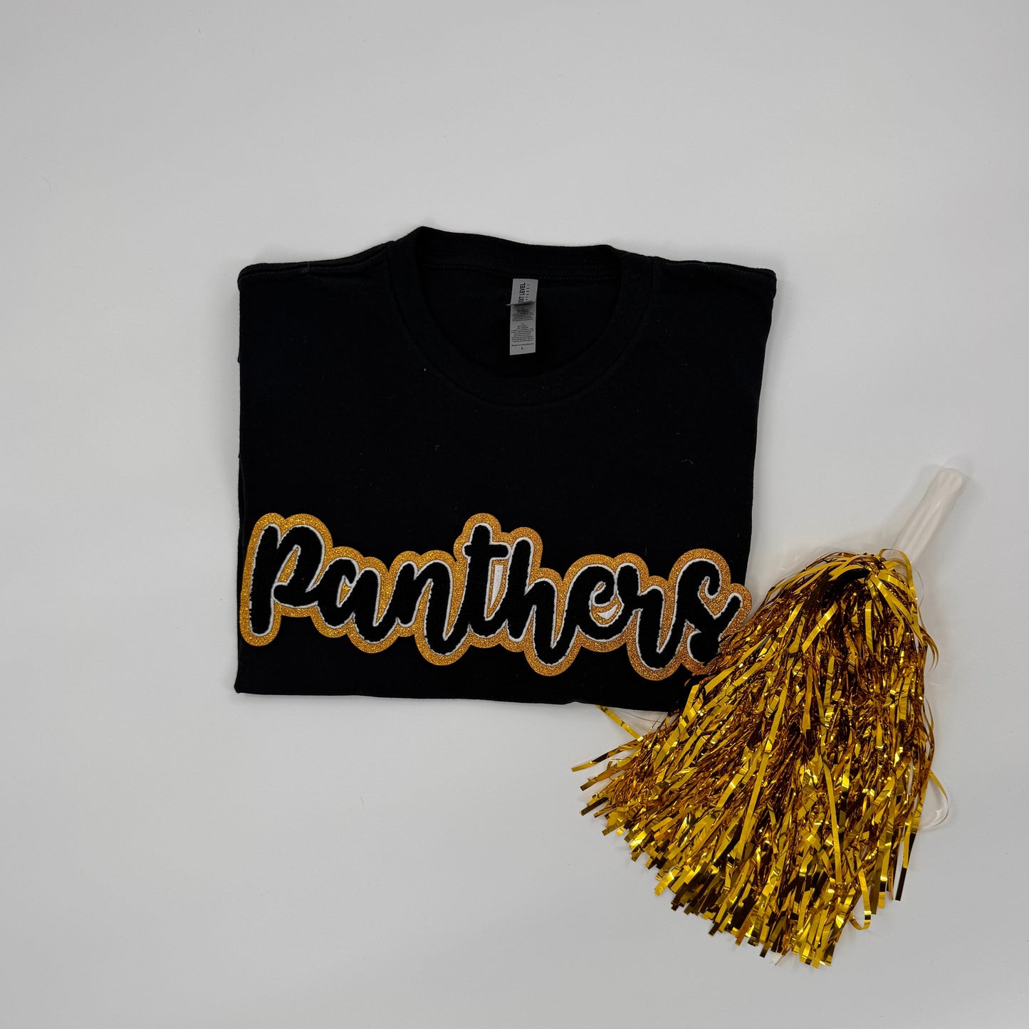 Panthers Chenille Patch YOUTH & ADULT Tee