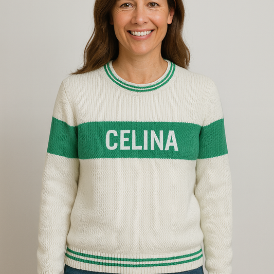 Celina Bulldogs Knit Crewneck Sweater