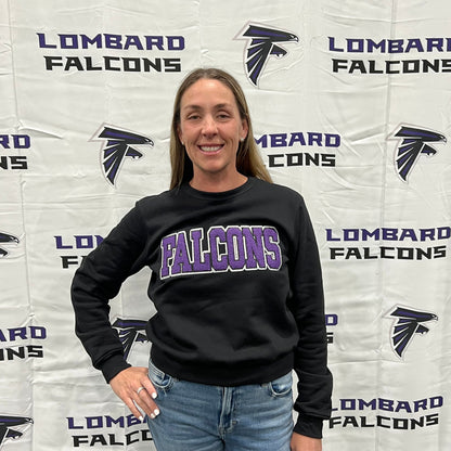 Lombard Falcons Women's Crewneck