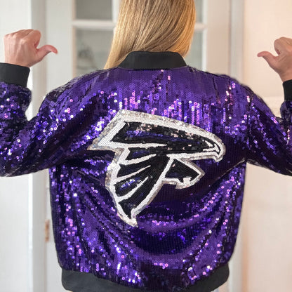 Lombard Falcons Sequin Jacket (Pre Order)