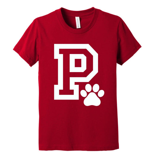 Panthers Preppy Paw Youth Tee