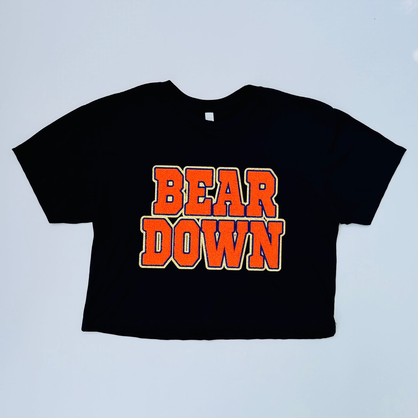 Bear Down Cropped Tee