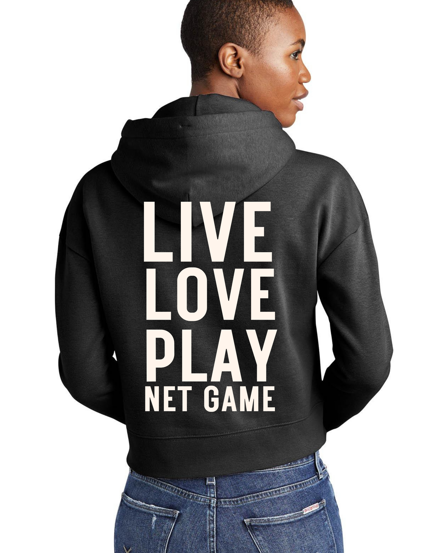 LIVE LOVE PLAY Net Game Hoodie