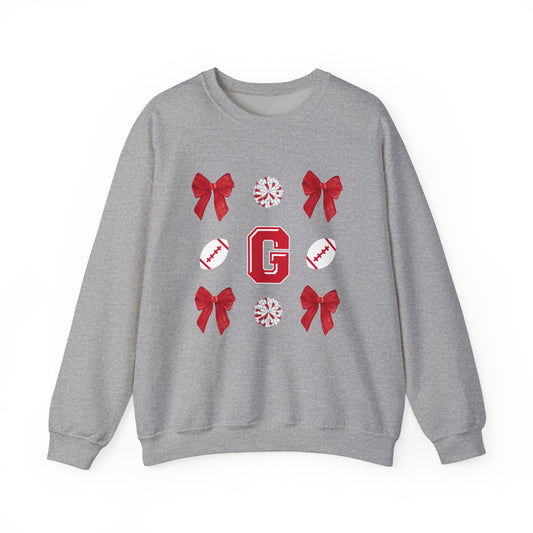 Galt Game Day Bow Crewneck