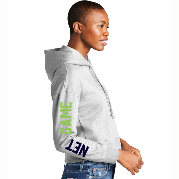 Net Game Paddle Hoodie with Sleeve Detail