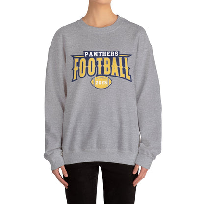 Customized Panthers Football Crewneck Sweatshirt - Perfect for Team Spirit