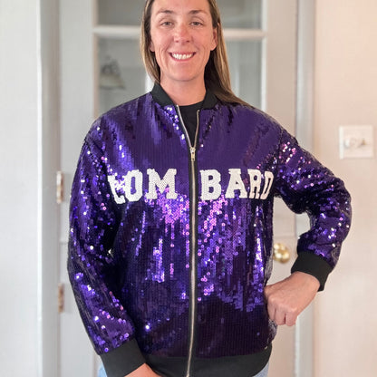 Lombard Falcons Sequin Jacket (Pre Order)