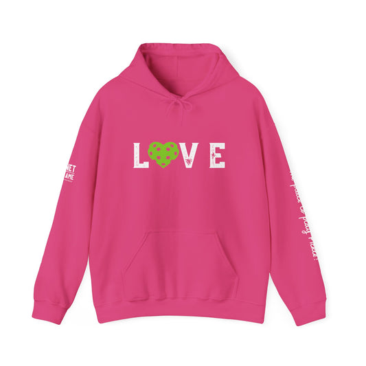 Love Heart Unisex Hoodie - Net Game