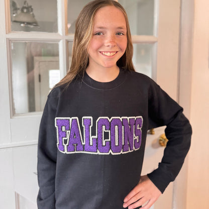 Lombard Falcons Youth Crewneck