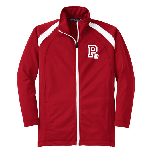 Panther Paw Sport-Tek® Youth Tricot Track Jacket