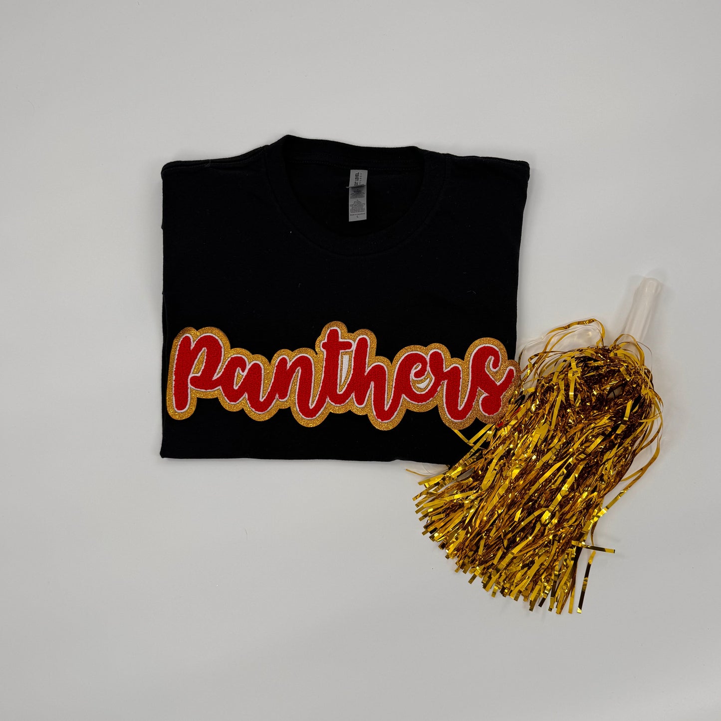 Panthers Chenille Patch YOUTH & ADULT Tee