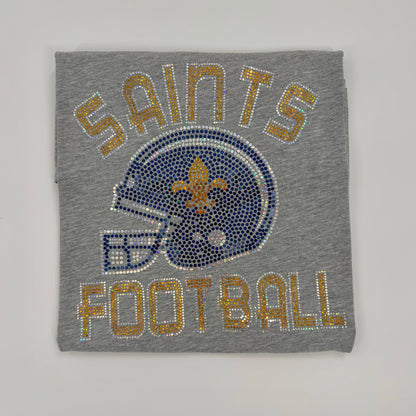 Saints Football SPANGLE Youth & Adult Unisex Tee