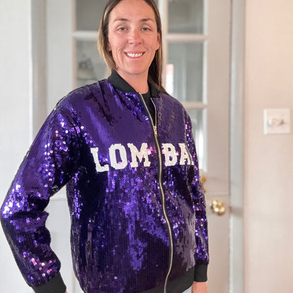 Lombard Falcons Sequin Jacket (Pre Order)