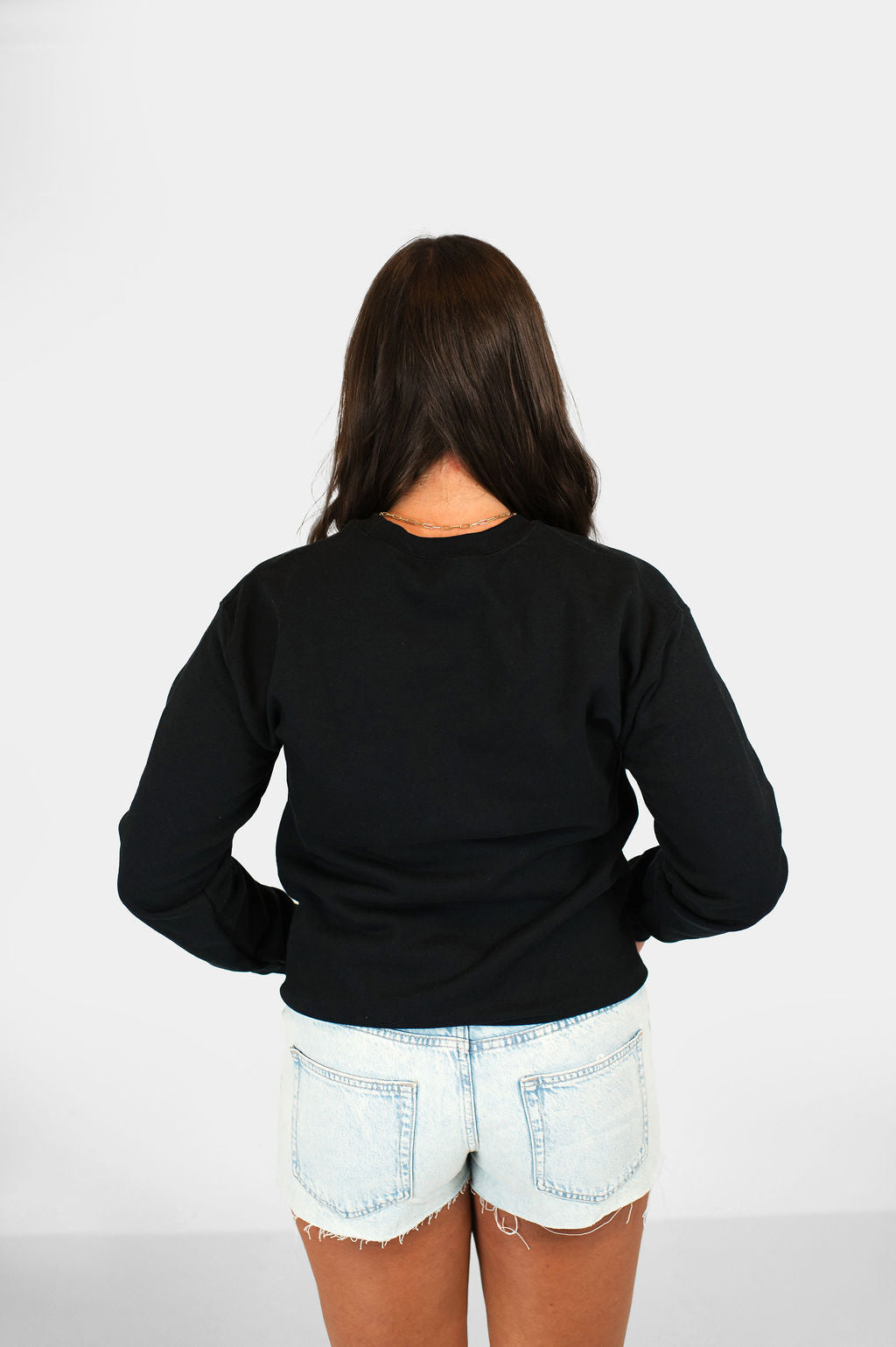 Grand Red Chenille Patch Crewneck